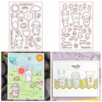 springtime gatherings transparent clear silicone stamp set for diy scrapbookingphoto album card making decorative clear stamp