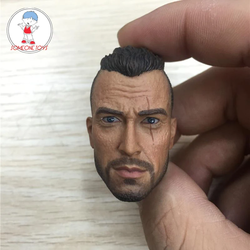 

Мужская голова солдата 1/6, мыльная головка призрака 2,0 D, армейский косоглазия на 12 дюймов, экшн-фигурка, аксессуары, игрушка