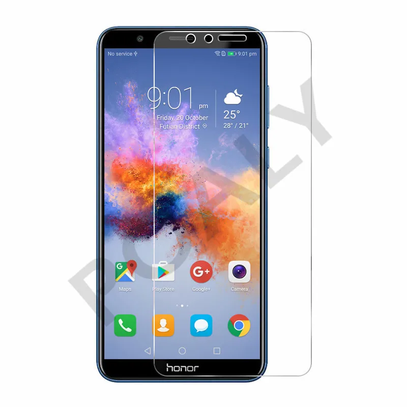 Закаленное стекло для Huawei Honor 7X Защита экрана 7 X зеркальная защитная стеклянная