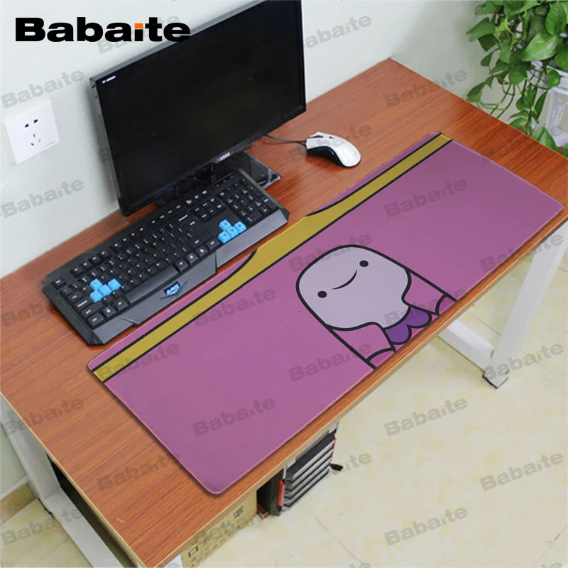 Lock Edge 40X90cm Babaite,, игровой коврик для мыши Adventure Time, розничная, маленький резиновый коврик для мыши,, большой коврик для мыши, коврик для клавиатуры - Цвет: Lock Edge 40X90cm