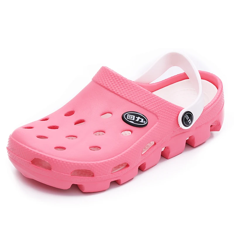 New men sandals hole slippers couple mules and clogs garden shoes for women unisex breathable beach 36-44 BF20 | Обувь