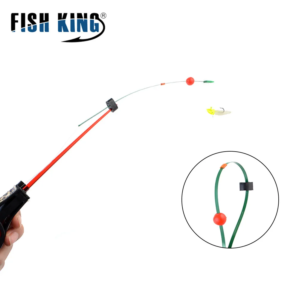 FISH KING 20 шт./упак. 3 цвета 190 мм топ для зимней подледной рыбалки из Нержавеющей
