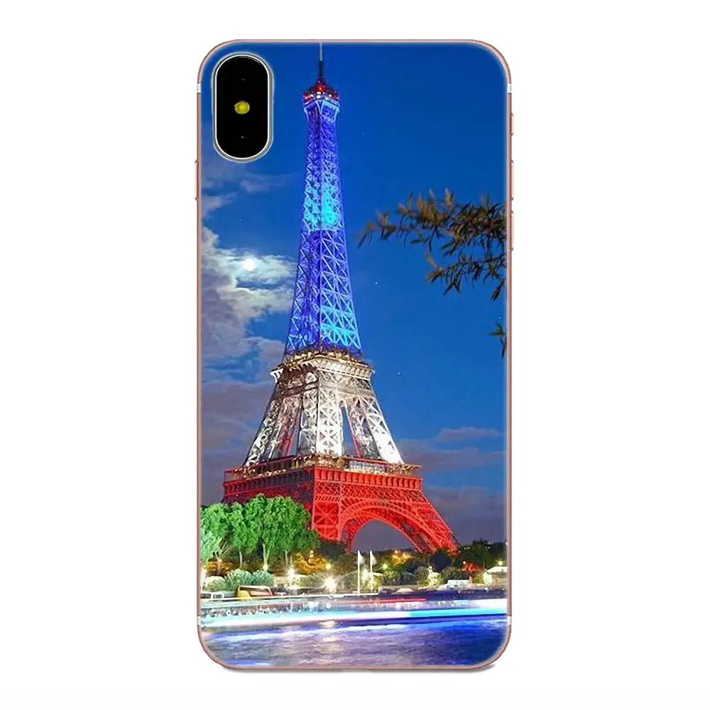 Жесткий чехол для телефона с рисунком Эйфелева башня Xiaomi Redmi Note 2 3 3S 4 4A 4X5 5A 6 6A Pro Plus