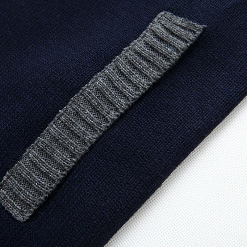 Мужской свитер с воротником стойкой Jeep черный осень 2019|fashion men sweater|men fashion sweatermen