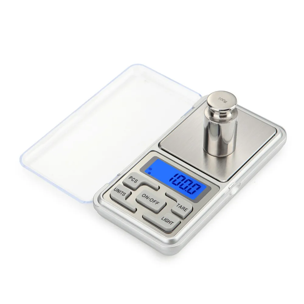 Цифровые карманные весы портативные ЖК электронные ювелирные изделия Золото