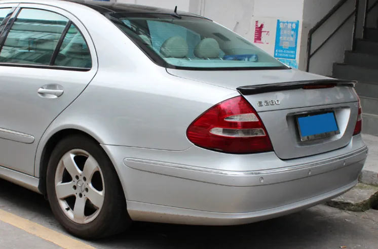 Спойлер для Benz E class W211 E320 E260 E350 AMG стильный спойлер из углеродного волокна Цветной