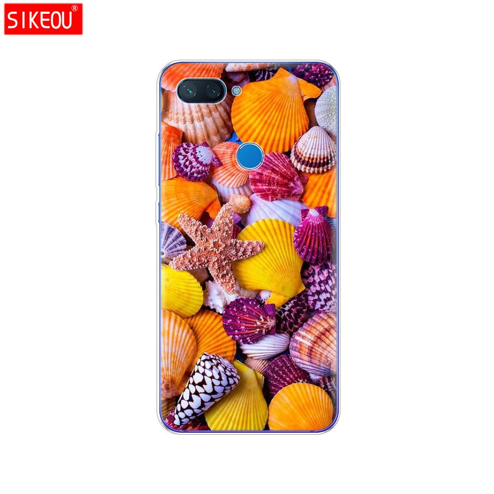 Чехол для Xiaomi Mi 8 lite силиконовый чехол 6 26 дюйма из ТПУ Для Lite задняя крышка Mi8