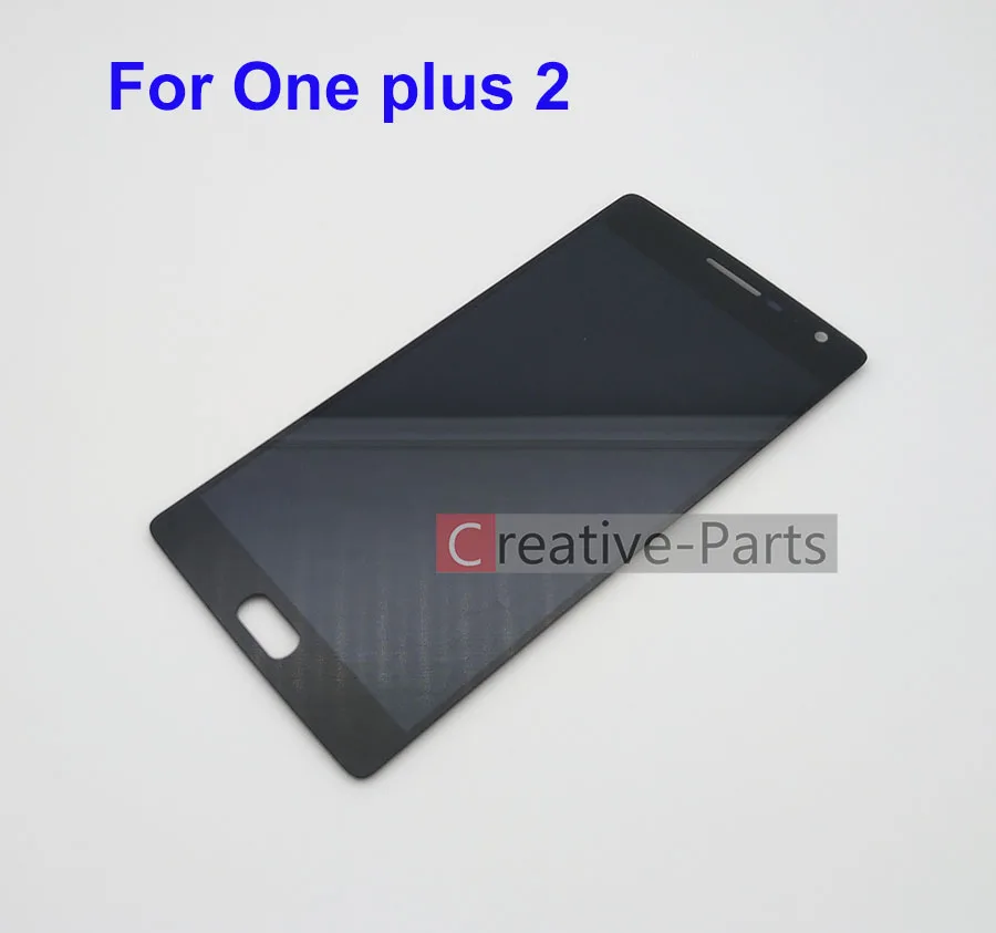 Оригинальный ЖК-дисплей для One plus 2 черный цвет с сенсорным стеклом дигитайзер