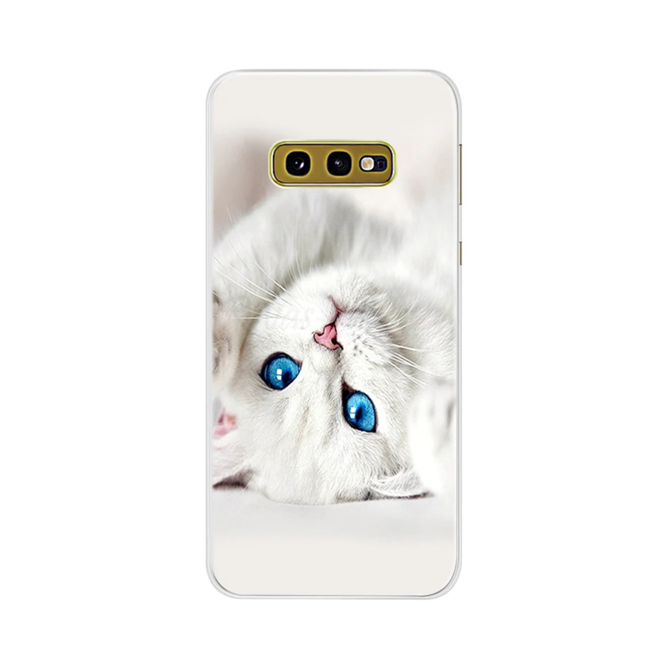 Чехол для Samsung S10E чехол телефона Galaxy S 10E 10 E силиконовый милый мягкий Бампер