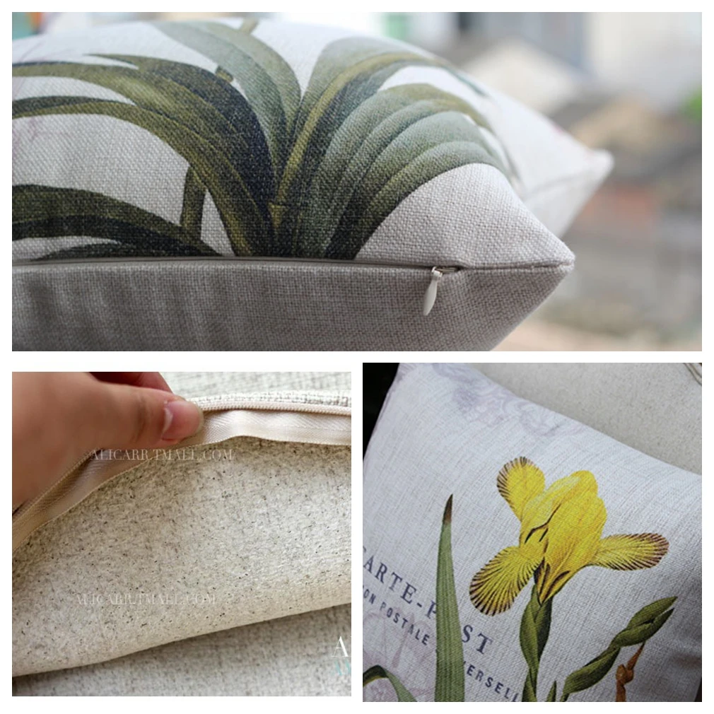 Кантри Стиль наволочка ретро морской карта печатные декоративные Чехлы для