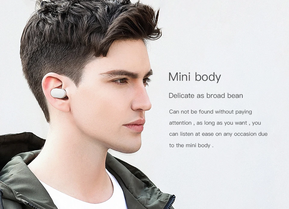Оригинальные беспроводные bluetooth-наушники Xiaomi мини-гарнитура Bluetooth 4 1 мини