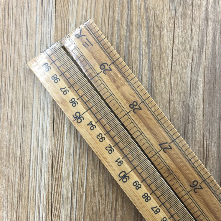 Westcott DIY деревянная бамбуковая палочка 35 5 см линейка металлические концы сушеный
