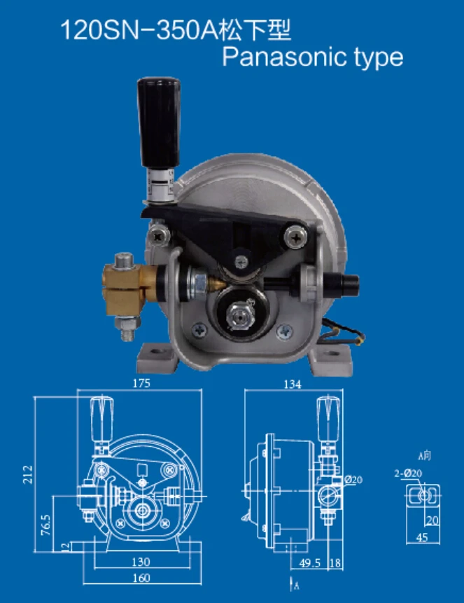 Аксессуары для сварки mig двигатель подачи проволоки CO2 120SN 350A стиль 2 привод 24 В 0