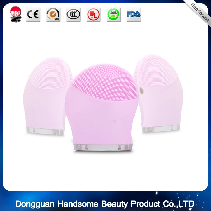 Новый домашний электрический звуковой Силиконовый Вибрирующий моющее средство