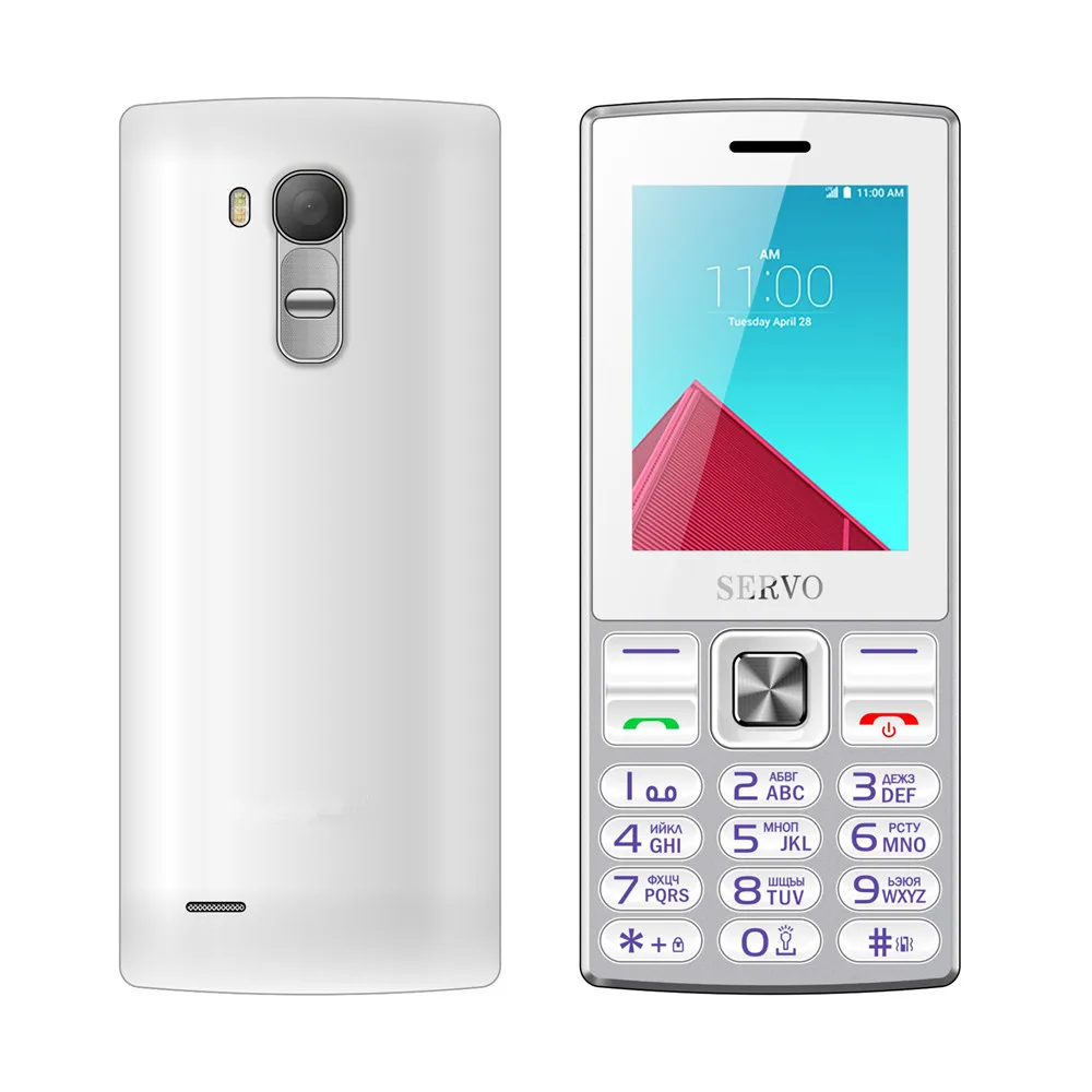 SERVO V9300 Dual Sim карты разблокирована мобильный телефон Quad Band GSM 2 4 дюймов экран Bluetooth
