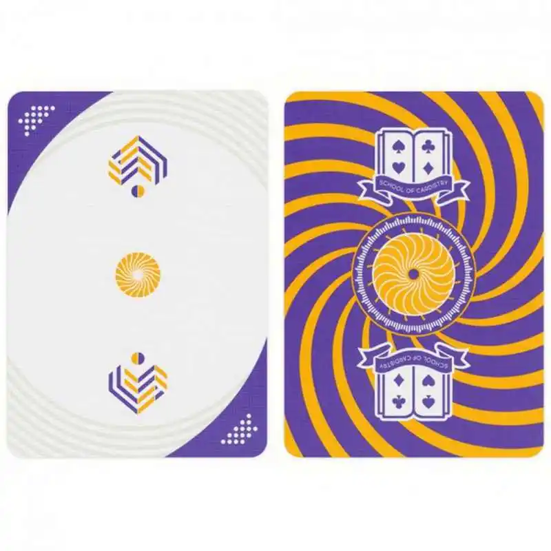 Школа Cardistry v4 игральные карты размер колода покера Эдо Хуан пользовательские