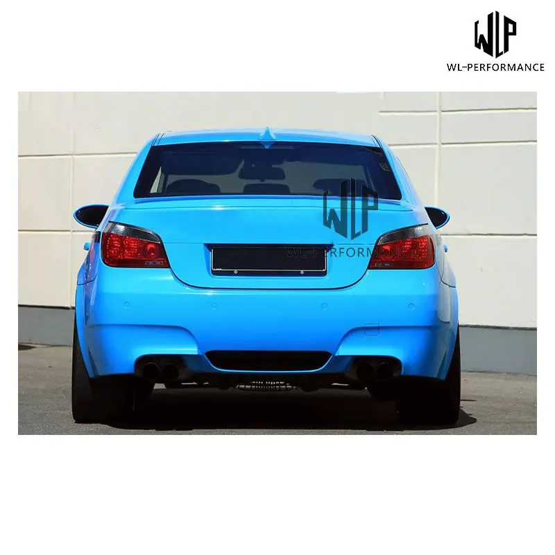 E60 Car Body Kit PP неокрашенный передний и задний бампер боковая юбка углеродное
