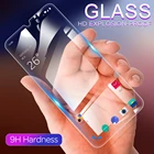 Высококачественное прозрачное закаленное стекло для Huawei Honor 7C 6C 7A Pro 8A 10 8 9 Lite 8X 8S 8C, полноэкранное защитное стекло, Передняя пленка