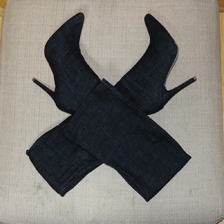 Black Denim Женские сапоги с высоким голенищем 71 см замшевые эластичные сапоги высокие сапоги до бедра на высоком каблуке женские пикантные ботфорты с острым носком на молнии, Размеры 35-44 - Цвет: Black Denim