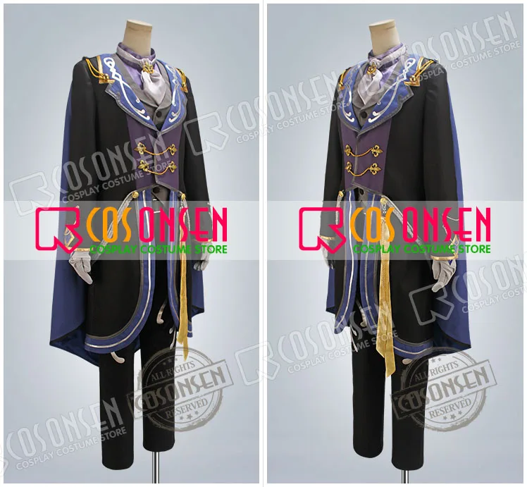 Косплэй горячих источников Ensemble Stars воспоминание монохромный мат Рыцари сена