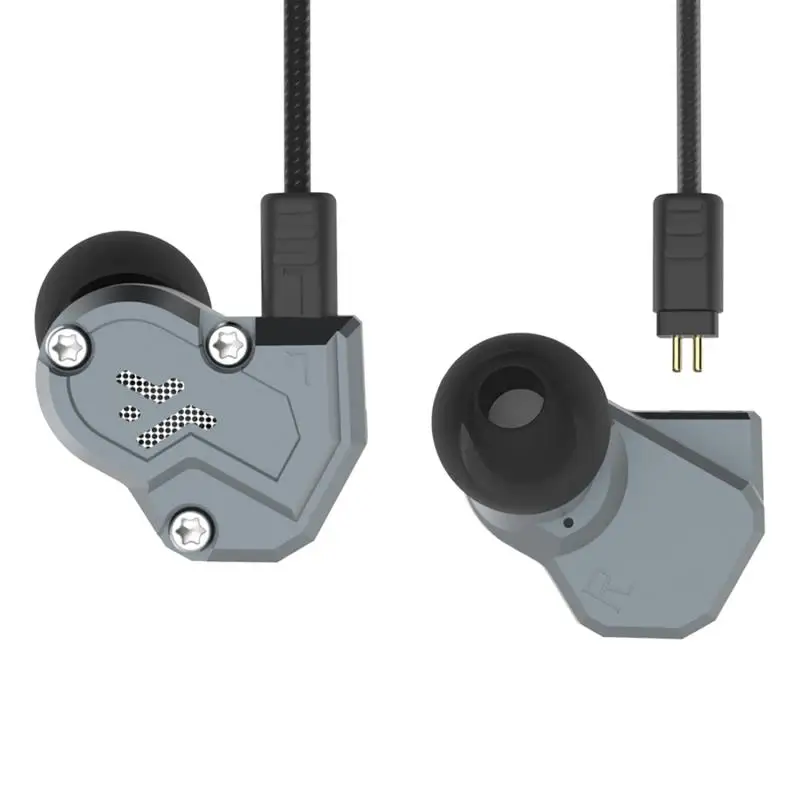 Гибридные Внутриканальные наушники Revonext QT3 2DD + 2BA Hi Fi DJ монитор спортивные для