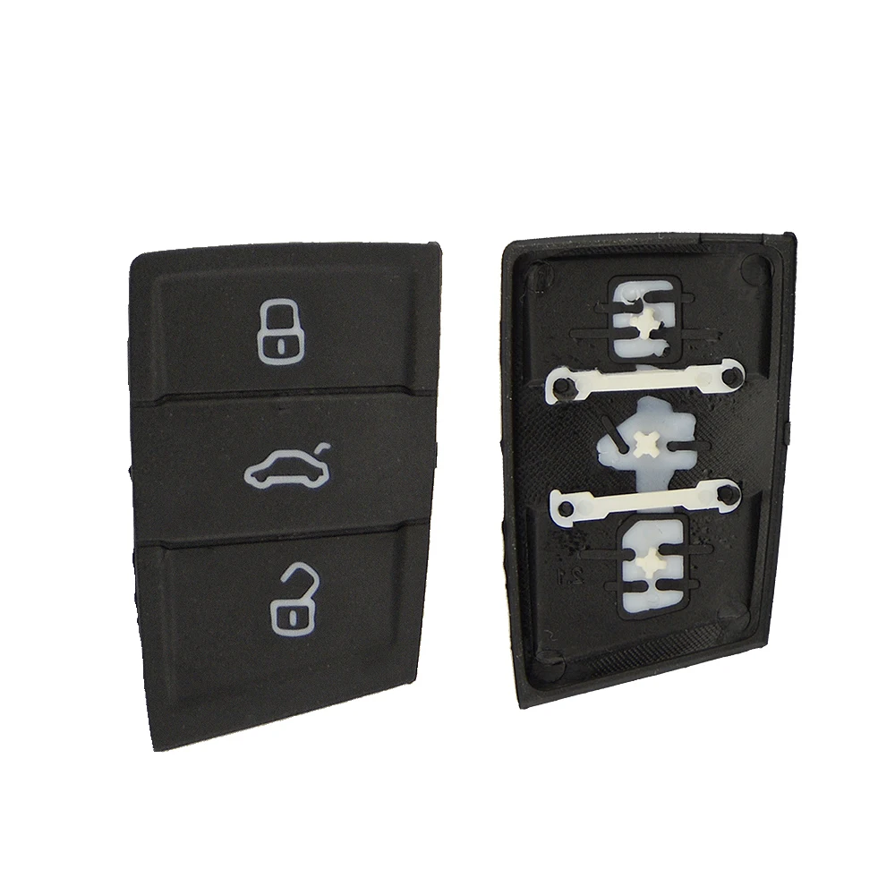 OkeyTech Замена для кнопок на ключе от автомобиля коврик Volkswagen Golf 7 4 5 mk4 6 Skoda Octavia 3