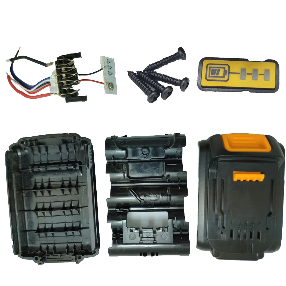 Пластиковый Чехол для аккумулятора DCB200 Dewalt 18 в 20 1 5 А/ч DCB201 DCB203 DCB204 литий ионный