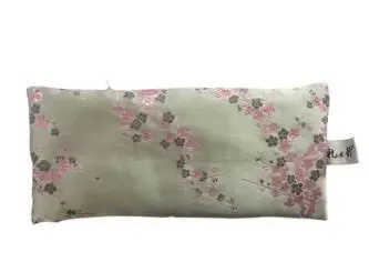 Зеленый Yoga eye pillow sleeping eye mask lavender steam heat ice compress microwave heating alleviate eye fatigue ice packs - Цвет: Зеленый