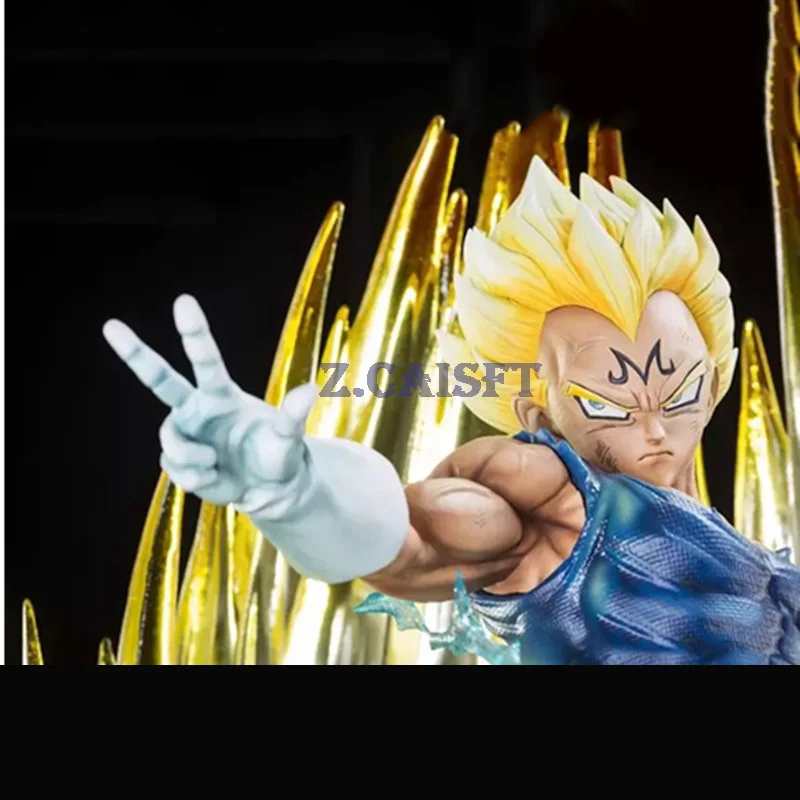 20,4" Статуя Dragon Ball Saiyan бюст Вегета 1:4 полноразмерный портрет со светодиодный светильник GK фигурка Коллекционная модель игрушки H32