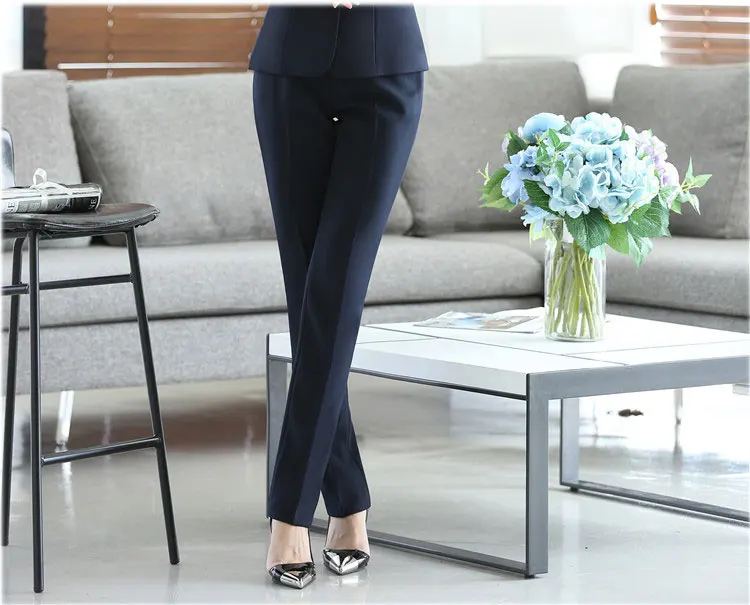 IZICFLY, стиль, женские брюки, черные, mujer, узкие брюки, Grande Taille Femme, рабочая одежда размера плюс, 5XL, 6XL, 7XL, 8XL - Цвет: blue