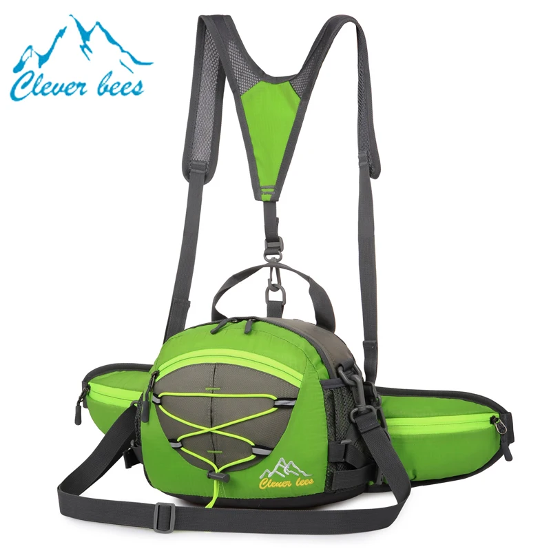 Водонепроницаемая поясная сумка спортивная на ремне держатель для бутылки хип