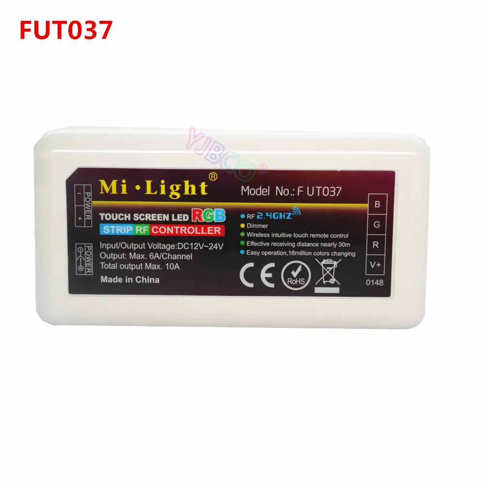 FUT037 Miboxer 2,4 г 4 зоны RGB/RGBW led регулятор линейного светильника Wi-Fi iBox смарт Панель дистанционного FUT037/FUT038/iBox2/B3/T3/B0/FUT095/FUT096 - Цвет: FUT037