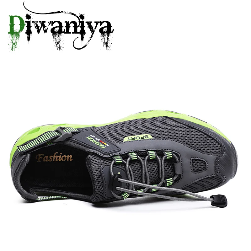 Мужские сетчатые акватуфли профессиональная Нескользящая прочная обувь для