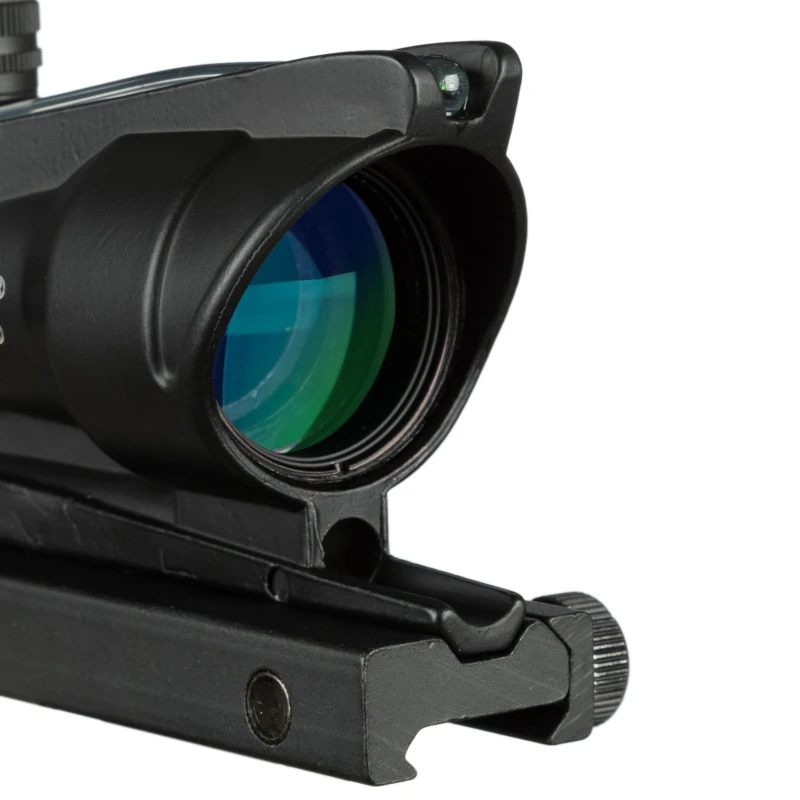 ACOG 4X32 оптический прицел с красной подсветкой черного цвета тактический
