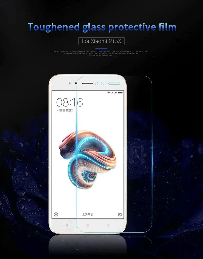 Для Xiaomi Mi A1(5,5 дюйма) MOFi закаленное стекло 0,26 мм 2.5D Взрывозащищенный протектор экрана для Xiaomi Mi A1