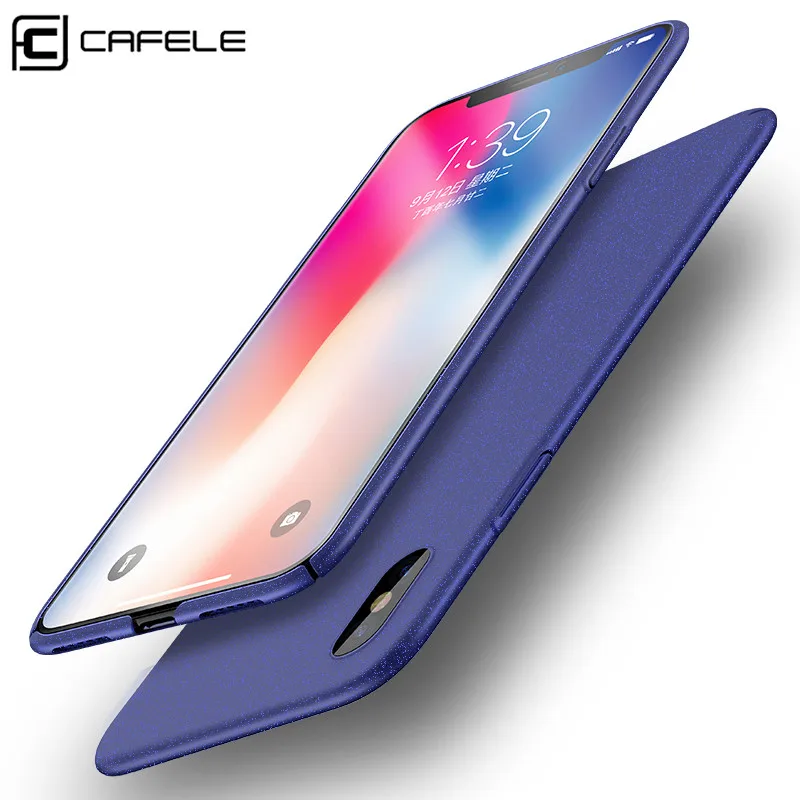 Cafele ТПУ мягкий чехол для iPhone X 5.8 дюймов 0.4 мм ультра тонкий Анти-отпечатков