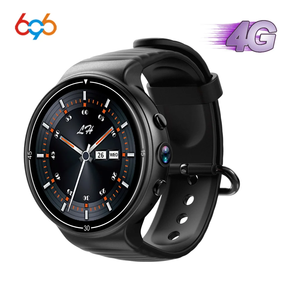 696 Новинка I8 4G Android Смарт часы мужские спортивные wifi gps сердечного ритма sim карты 2MP