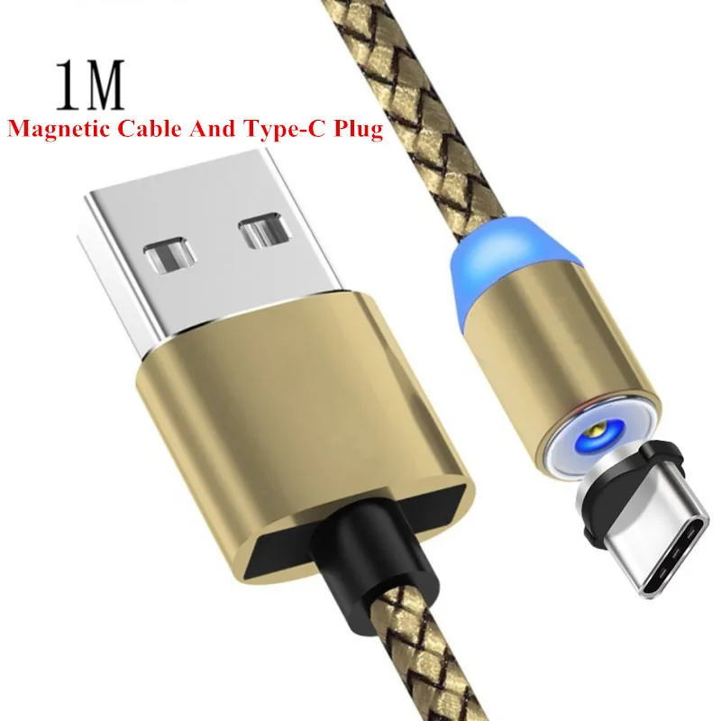 Type-C Plug Cable Магнитный зарядный кабель USB для huawei Y9 Y6 Y5 Prime P20 P10 mate 10 Lite Honor 10 9 Lite 7C 7A Pro 8X8 S P Smart - Цвет: Type-C Plug Cable