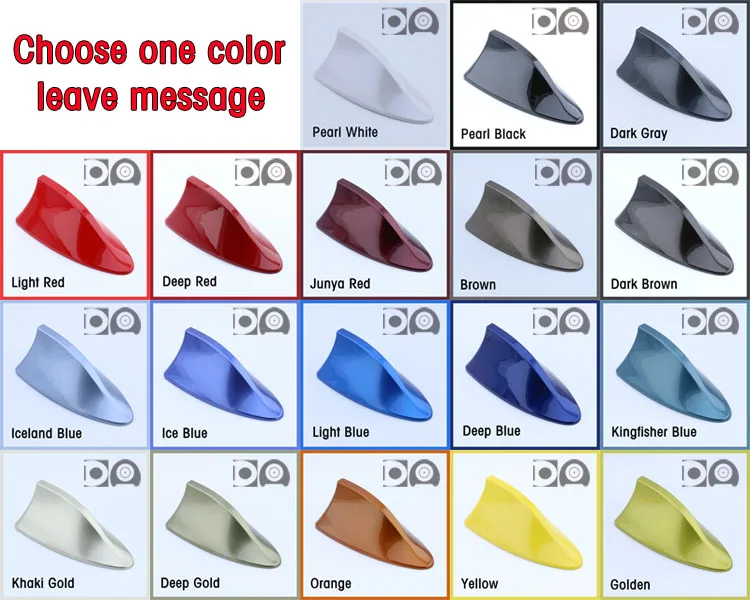 Choose a color Антенна плавника акулы специальное радио для автомобилей антенны плавник акулы авто антенна сигнал пианино краска для Mitsubishi Lancer 10 9 x EX ASX GT - Цвет: Choose a color