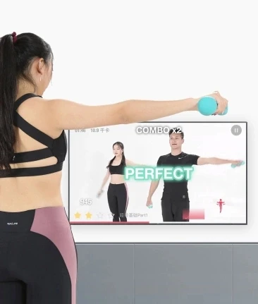 Оригинальная гантели xiaomi Move It Beat портативная мини USB зарядка трехцветная умная