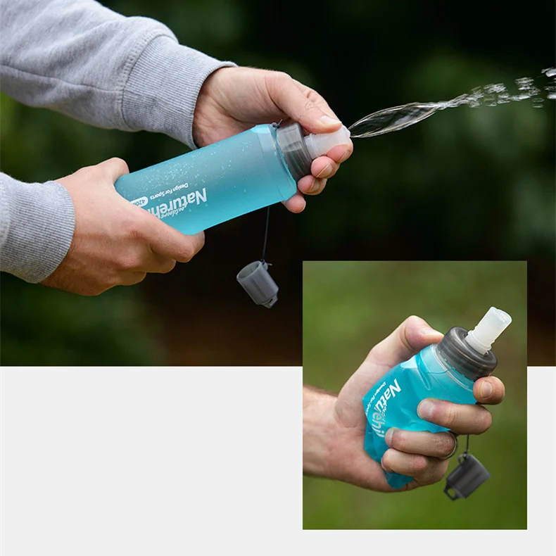 Naturehike открытый ТПУ гидратации мочевого пузыря BPA Бесплатно Складной резервуар для воды мешок чайник колба рюкзак резервуар