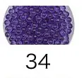 DOLLRYGA DIY магические бусины с водяным распылителем 500 г 6000 шт Aqua DIY бусины прозрачные цвета Твердые бусины подарок для детей искусство и ремесло - Цвет: 34
