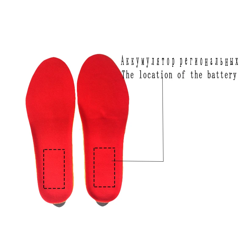 Уличная теплая обувь pad электрический аккумуляторная теплые стельки | Спорт и