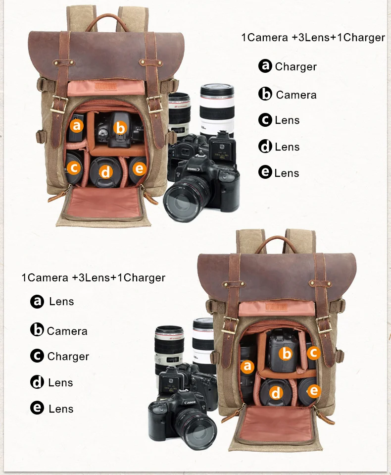 Водонепроницаемый холщовый рюкзак для камеры DSLR, уличные сумки National Geographic NG, износостойкие Чехлы для камер с вкладышами для Canon