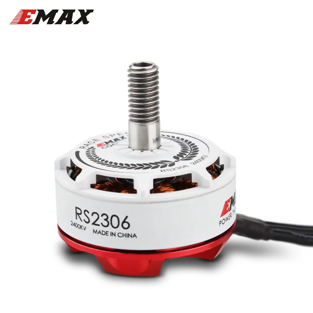 4 шт./лот EMAX RS2306 2400KV 2550KV 2750KV двигатель для FPV RACER Quadcopter Kvadrokopter RC беспилотный самолет