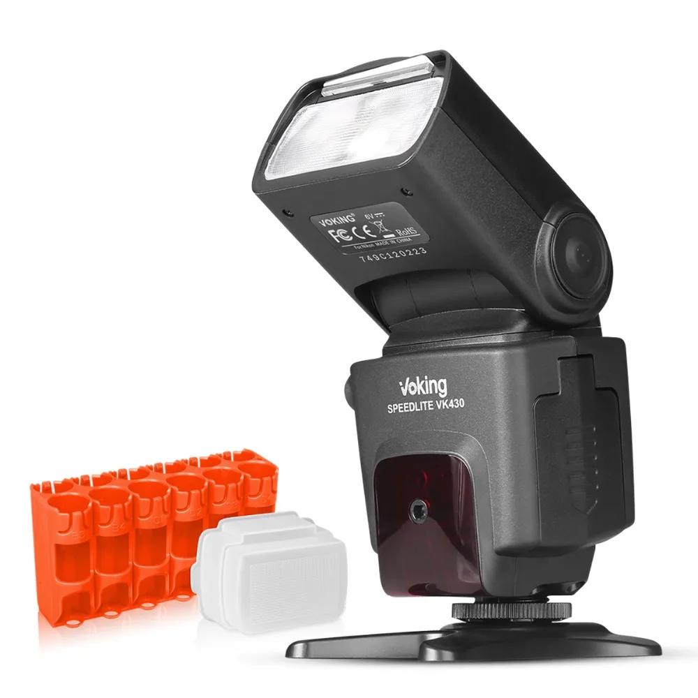 Voking VK430 I TTL ЖК дисплей Дисплей блиц вспышка для камеры Nikon D5500 D5300 D3300 D7200 D3400 D500 D7500 D750