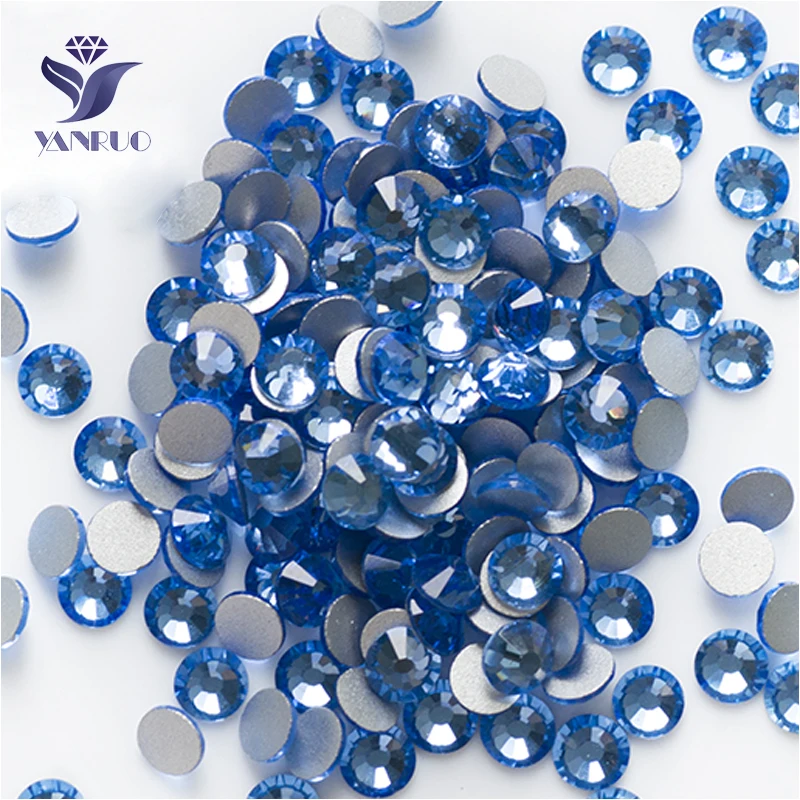 YANRUO 2058NoHF SS3-SS34 светильник Сапфир плоская задняя часть с украшением в виде