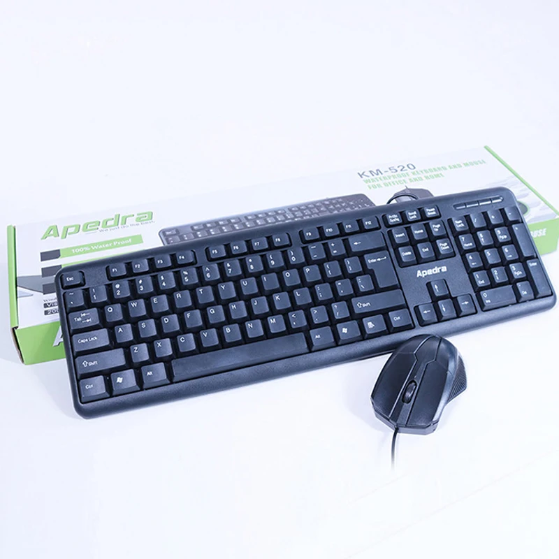 Настольный Ноутбук USB проводной набор с клавиатурой и мышью прочная удобная мышь