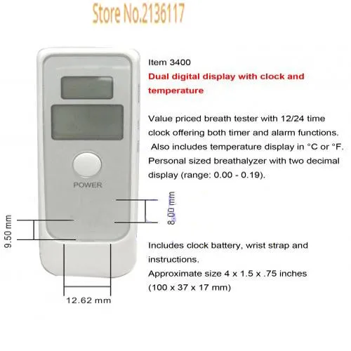 Выдувной спиртовой тестер двойная фотография портативный на пьяное вождение