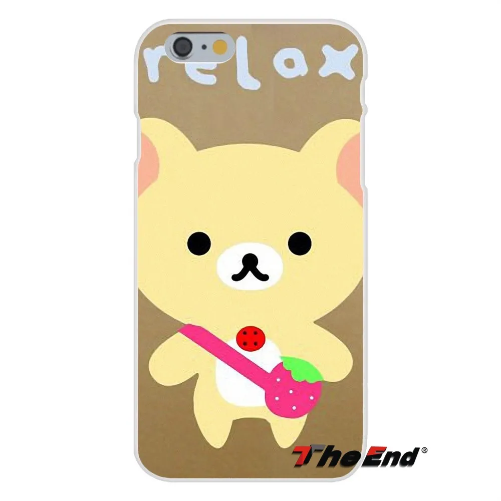 Хоп лесбиянок фигурка медведя рилаккума Стильный силиконовый мягкий чехол для